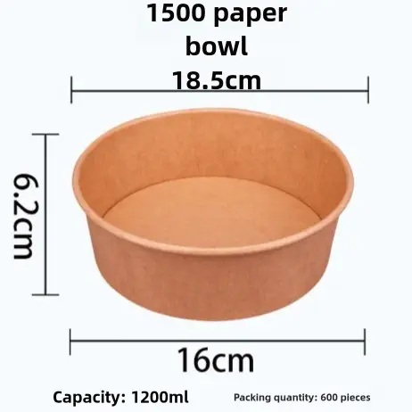 Microwave-Safe Paper Bowls: Safe, Convenient Packaging for Busy Customers